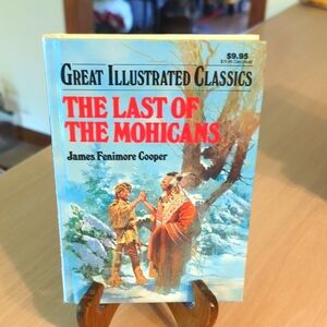 The Last of the Mohicans Illustrated Book By James Fenimore Cooper